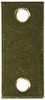 Don-Jo EF160BP EF 160 Steel Filler Plate, Brass Plated, 1" Width x 2-1/4" Height (Pack of 10)