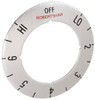 ROBERTSHAW 19072 Lo-Hi Slip-Fit Dial Overlay 4590-414