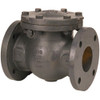 "Nibco" F918B6 NIBCO F-918-B Cast Iron Irrigation Check Valve, Horizontal Swing, Class 125, Bronze Seat, 6" Flanged