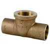 "Nibco" 712LF12 Tee, Low Lead Cast Bronze, C x C x FNPT