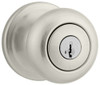 KWIKSET CP740J-15S 4 Pack 740J-15-SMT Juno SmartKey Keyed Entry Knob Lockset - Satin Nickel Finish