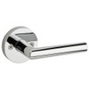 KWIKSET 968MILRDT-26 968MILRDT Milan Dummy Interior Pack with Round Rosette, Polished Chrome