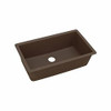 Elkay ELGRU13322MC0 Quartz Classic 33" x 18-7/16" x 9-7/16", Single Bowl Undermount Sink, Mocha