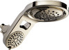 Delta 58580-PN-PK Universal Showering Components HydroRain 5-Setting Two-in-One Shower Head 133111