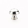 SCHAUB 570-PN and Company 570 Atherton 1-1/4 Inch Diameter Mushroom Cabinet Knob, Polished Nickel.
