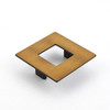 SCHAUB 443-BRBZ Finestrino Collection 2-1/2 in. (64 mm) Pull, Burnished Bronze -