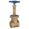 "Nibco" T134112 Nibco T-134 Bronze 2-Port Gate Valve, 1-1/2"