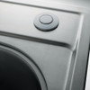 Franke WD3428SN  Round Waste Disposer / Disposal Air Switch, Satin Nickel