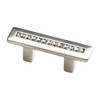 SCHAUB 301-15 and Company 301 SkyeVale Series 1-1/4 Inch Center to Center Bar Cabinet P, Satin Nickel.