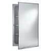 JENSEN 473FSXJensen 473FS Basic Styleline Recessed Steel Medicine Cabinet, White