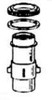 Sloan 5301032 A-152-A  GUIDE ASSEM. VALVE COMPANY 138789