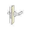 Don-Jo BLP210SL BLP 210 12 Gauge Steel Latch Protector, Silver Coated, 3-1/4" Width x 10" Height, For Key-In-Lever Locks (Pack of 10)