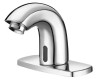 Sloan S3362102  SF2150-4 CP Fct Pedestal 4" Batt Oper Electronic Faucet, for 4" Centerset Sink, Polished Chrome