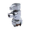 CASH ACME 23336-0000LF Cash Acme Angle Shut Off Water Valve for Ice Maker Installation, 1/2-Inch by 1/4-Inch Compression