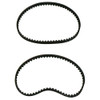 Panasonic P-MC320B Panasonic Type CB-5,MCV9620,9635,9647 Vacuum Cleaner Geared Flat Belts 2 Genuine BELTS #
