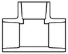 801-012 1-1/4 SXS TEE PVC SCH-80 SPEARS MFG. CO. 9370