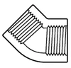 819-025 2-1/2 IPS 45-ELL PVC SCH-80 SPEARS MFG. CO. 9570