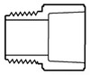 SPEARS 9335 - Pack Of 2 - Plastic Male Adapter Sch 80 Pvci, 2" - Pack Of 2 -.