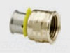 91520 1/2in PEX PRESS X FEMALE ADAPTER BRONZE VIEGA ZERO LEAD VIEGA PROPRESS/PUREFLOW/MEGAPRESS 969115