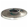 WAL-RICH 14082 1/2 inch IPS Chrome Plated Steel Low Escutcheon (2-1/2 inch OD)