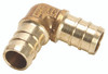 Zurn 101910 GIDDS- Pex Brass Drop Ear Elbow, 1/2" Barb x 1/2" Fpt, Lead Free