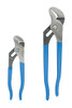 Channellock 3561971 SA Tounge and Groove Plier set, 6.5" and 9.5" with 2N1 Acetate Handle Driver, 2 Piece