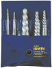Vise Grip TY-0187500 Irwin Hanson 5-Piece Spiral Flute Screw Extractor Set (EX-1 to EX-5)