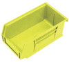 QUANTUM STORAGE SYSTEMS 159529 Quantum Storage Bin 7-3/8 " L, I.D.:6-3/4 " Lx3-7/16 " Wx2-13/16 " H Yellow Carded