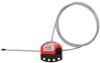 MASTERLOCK 804491 MASTERLOCK Adjustable Cable Lockout, 6' Length, 5/32" Diameter