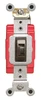 Leviton 606678  20-Amp, 120/277-Volt, Toggle Locking Single-Pole AC Quiet Switch, Extra Heavy Duty Spec Grade, Brown