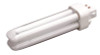 OSRAM SYLVANIA 685437 SYLVANIA DULUX® D/E ECOLOGIC® PL TYPE COMPACT FLUORESCENT LAMP, T4X2, DUAL TUBE, 18 WATT, 3500K, 82 CRI, G24Q-2