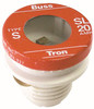 Cooper Bussmann 2487636 Bussmann 20 Amp Time Delay Loaded Link Rejection Base Plug Fuse, 125V UL Listed, 4-Pack