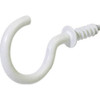 ANCHOR WIRE 807849 The Hillman Group Cup Hook, 1-1/4-Inch, White (Pack of 2)