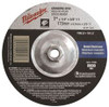 MILWAUKEE GRINDING WHEEL 7 IN. X 1/4 IN. X 5/8-11 IN. TYPE 27 MILWAUKEE ELECTRIC TOOL 49-94-7025