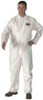 Kimberly Clark KCC49004 Professional* X-Large White KleenGuard* A20 MICROFORCE Disposable Coveralls With Front Zipper Closure