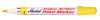 LA-CO 461301 Markal Valve Action Liquid Paint Marker with 1/8" Bullet Tip, White (12 Markers)