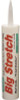 SASHCO 1028276 Big Stretch Acrylic Latex High Performance Caulking Sealant, 10.5 Ounce Cartridge, Clear (Pack of 12)