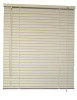 DESIGNER'S TOUCH 833120 1-Inch Vinyl Mini Blinds, White, 36X36 In. -