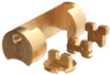 ABUS 2473984 83 SERIES BRASS ADAPTER PACK