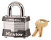 MASTERLOCK 555344 24 Pack MASTERLOCK 1-9/16" Wide Keyed Alike Commercial Grade Laminated Padlock with 3/4" Shackle Height - Keyed to 0356 Key Code