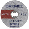 Dremel 2467465 Cutoff Wheel Contains Five 1-1/2 In. Metal Cutoff Wheels For Ez Lock Mandrel