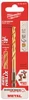 MILWAUKEE 3565071 & #174 SHOCKWAVE & #8482 1/4 Impact Hex Drill Bit - Titanium Coated