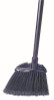 Rubbermaid RCP637400BK Commercial Lobby Pro Broom, Polyethylene Bristles, 28-Inch Metal Handle, Black/Yellow ()