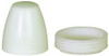 SIOUX CHIEF SX-0060806  Smartcap Screw-On Toilet Bolt Caps, White, 2 Per Bag, 25 Bags Per Case - S x -0060806