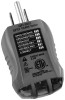 GARDNER BENDER 823053  Ground Fault Receptacle Tester & Circuit Analyzer, 110-125V AC, for GFCI / Standard / Extension Cords & More, 7 Visual LED Tests