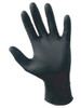 SAS Safety 3563108 ® RAVEN™ DISPOSABLE POWDER-FREE NITRILE GLOVES, SMALL, BLACK, 6 MIL, 100 GLOVES PER BOX