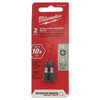 MILWAUKEE 288248 & #174 #1 Phillips SHOCKWAVE & #8482 1 Insert Bits (2 Pack)