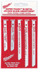 MILWAUKEE 288182  Universal Shank Metal/Wood Cutting Jig Saw Blade Assortment, 5-Pack