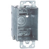 THOMAS & BETTS 621533 Steel City Switch Box, Gangable, Old Work, Welded Construction, 1 Gang, 3-Inch Length by 2-Inch Width by 2-1/2-Inch Depth, Galvanized
