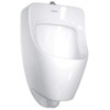 Sloan S1107009 SU-7009-A Efficiency Dual Flush 0.125 to 0.5 GPF Small Urinal with Top Spu, White